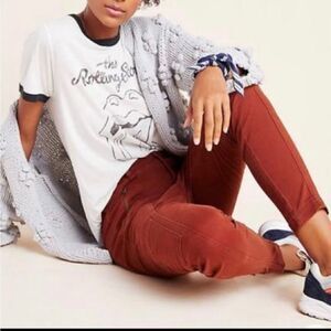 Anthropologie Jefferson High Rise Slim Utility Pants Size 26